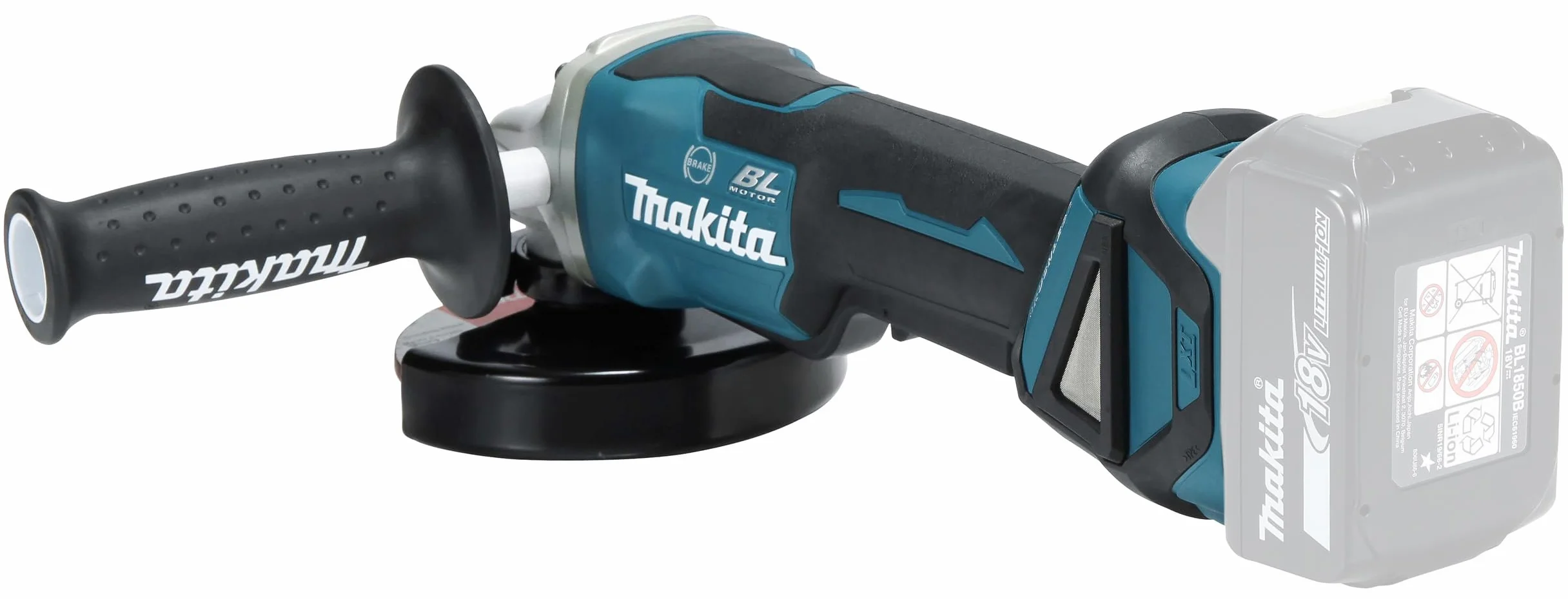 Makita DGA517Z Akku-Winkelschleifer 18 V (ohne Akku, ohne Ladegerät)