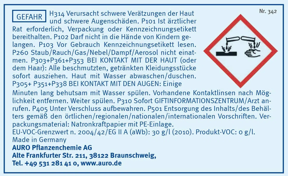 Auro Profi-Kalkspachtel (20,00 kg, weiß)