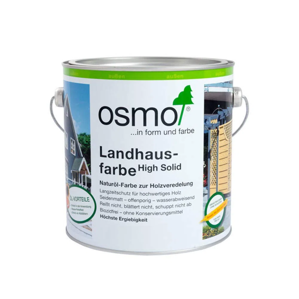 Osmo Landhausfarbe 2101 Weiß 2,5 L