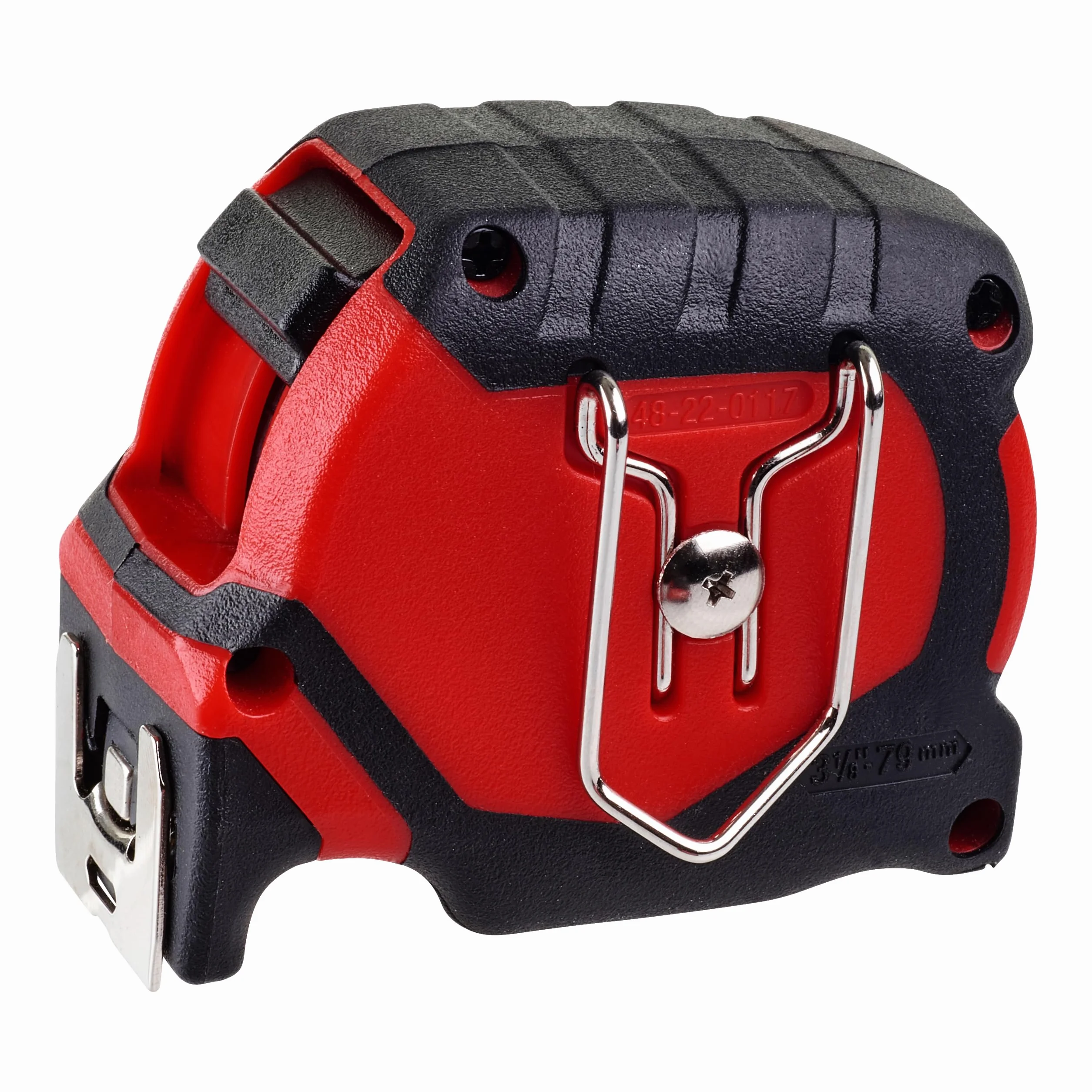 Milwaukee 4932464599 Magnetbandmaß 5/27, rot, Nur metrish