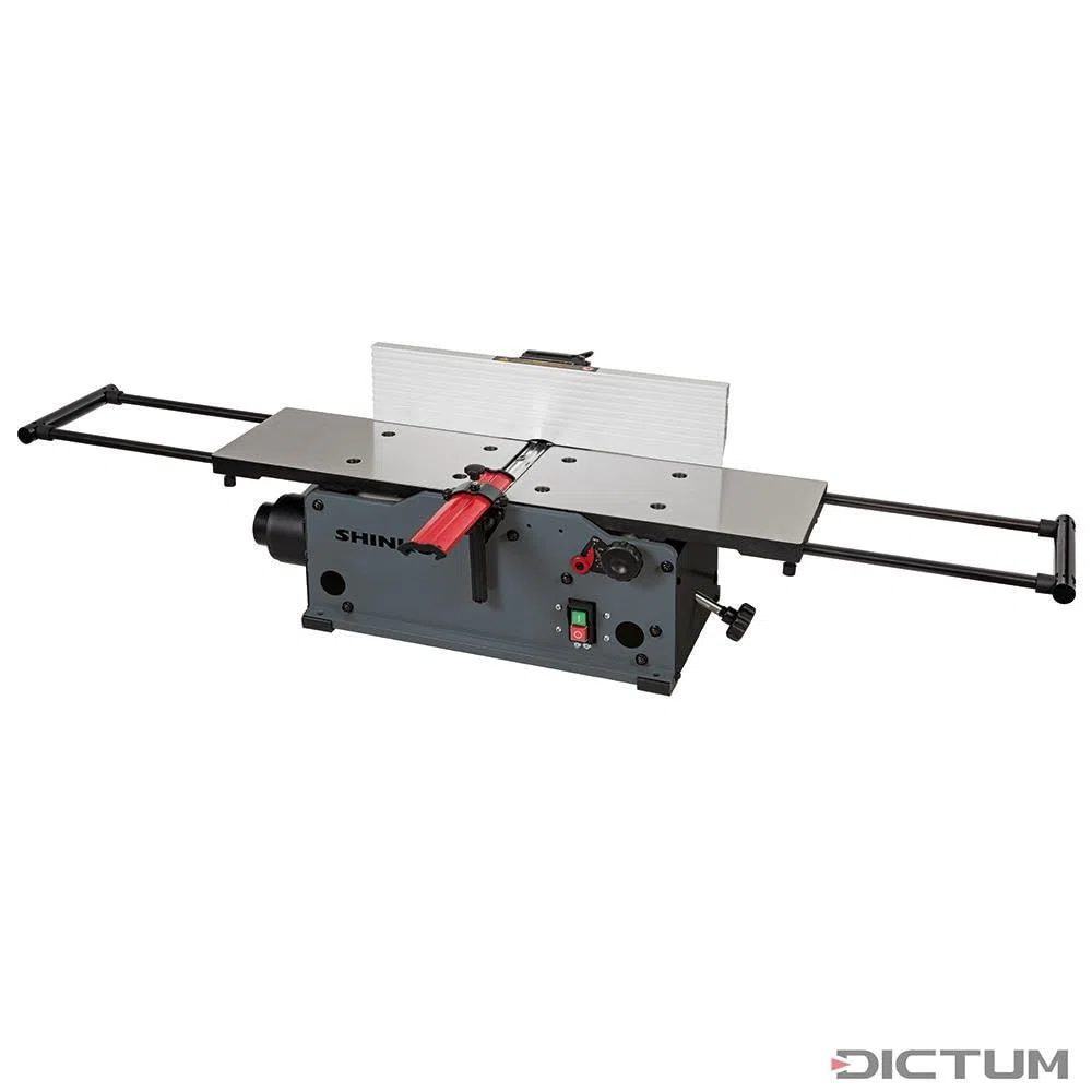 Shinko AH200s Abrichthobelmaschine | 200 mm Hobelbreite | Gusseisentische | 1200 W | präzise Holzbearbeitung für Werkstatt & Heimwerker