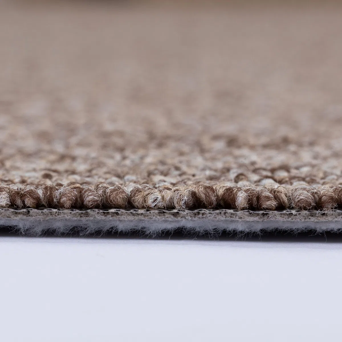Steffensmeier Schlingen Teppichboden Meddon XL Meterware | Auslegware für Flur Büro | 1m 2m 3m 4m 5m breit! | Sand, Größe: 300x500 cm