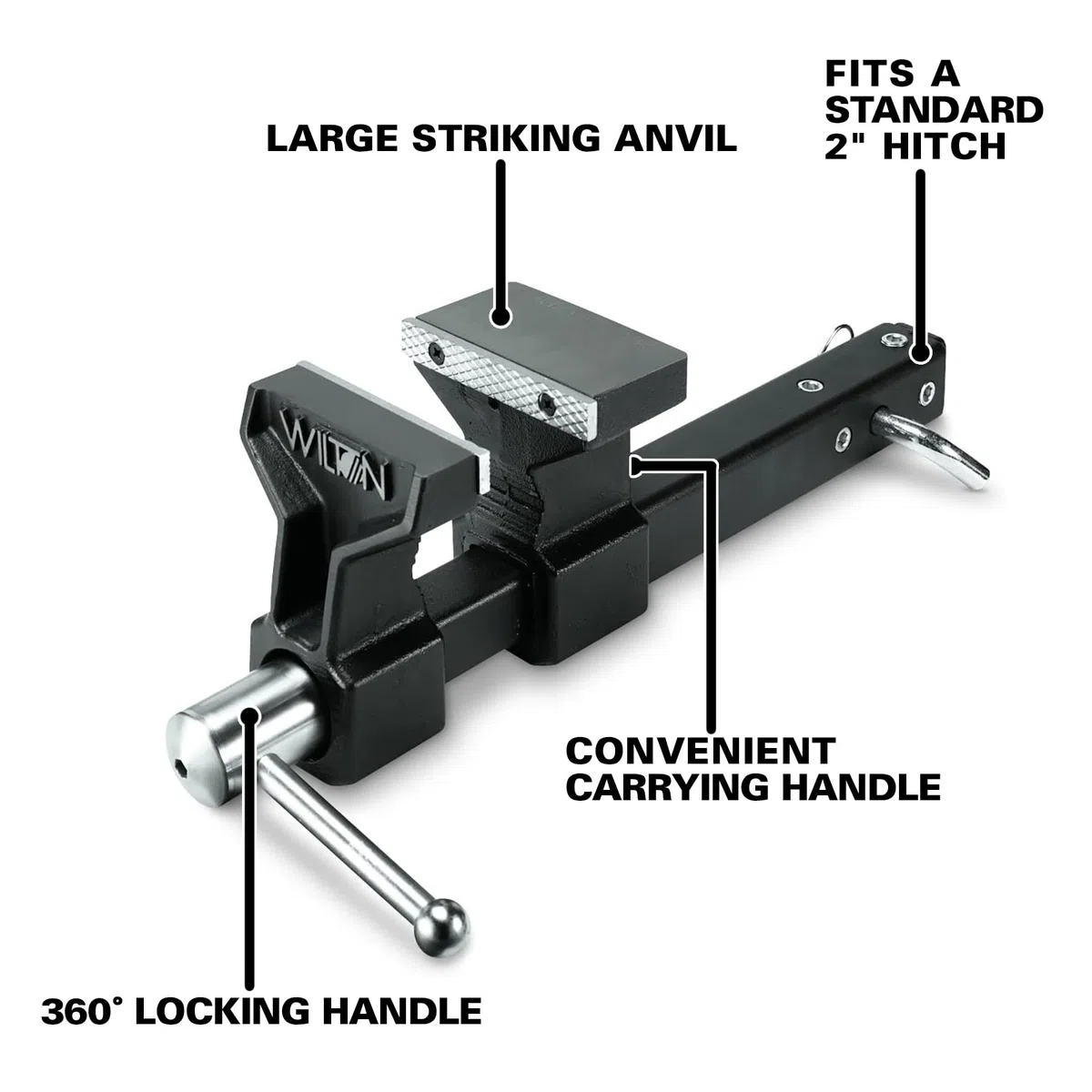 Jet 10025 ATV All-Terrain Vise, 12,7 cm