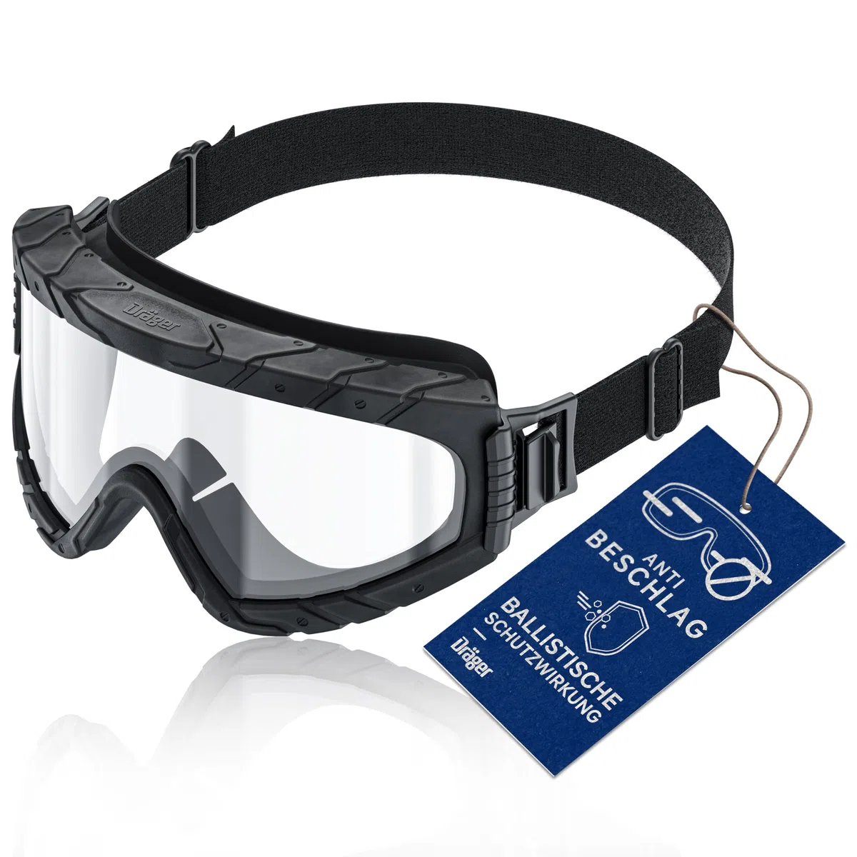 Dräger X-pect 4800 4900 Schutzbrille Vollsichtbrille beschlagfrei kratzfest Polycarbonat