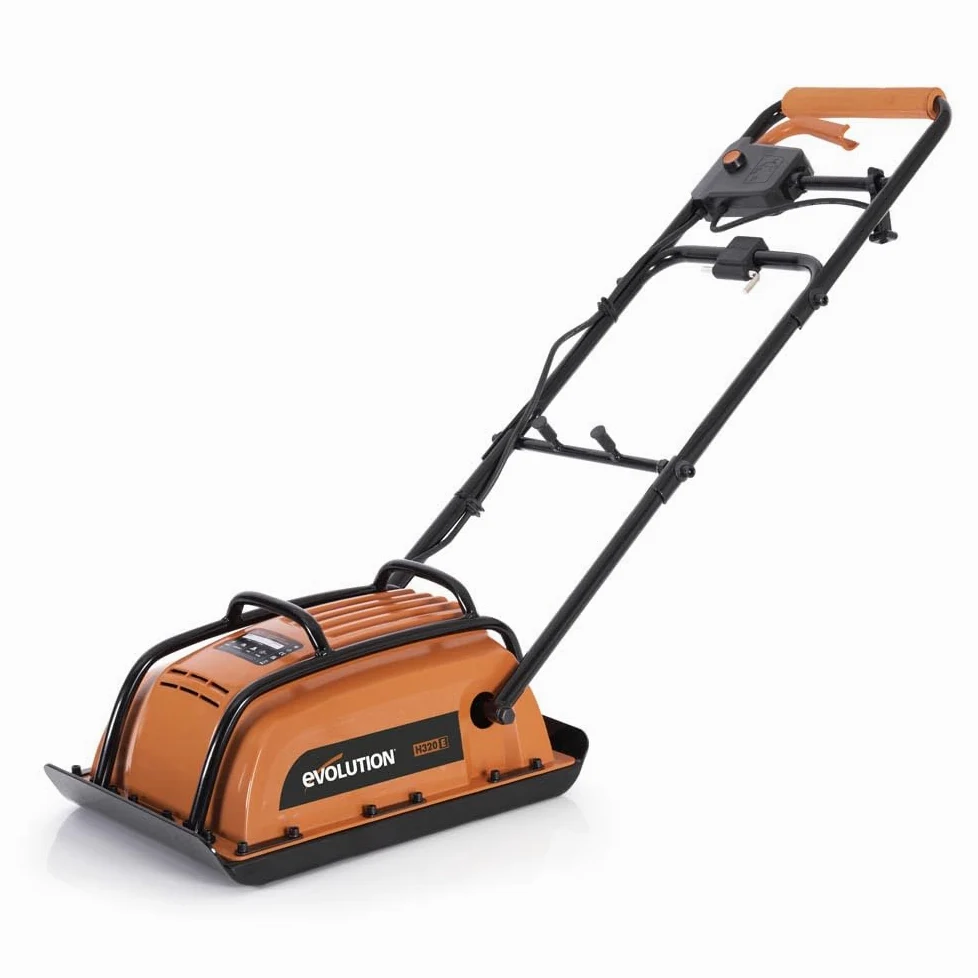 Evolution Power Tools H320-E Hulk Elektro Elektrisch Vibrationsstampfer, Rüttler, rüttelplatte - Ideal zum Nivellieren von Gehwegen, Vorbereiten von Kunstrasenflächen, Terrassen, Blockarbeiten, Sand
