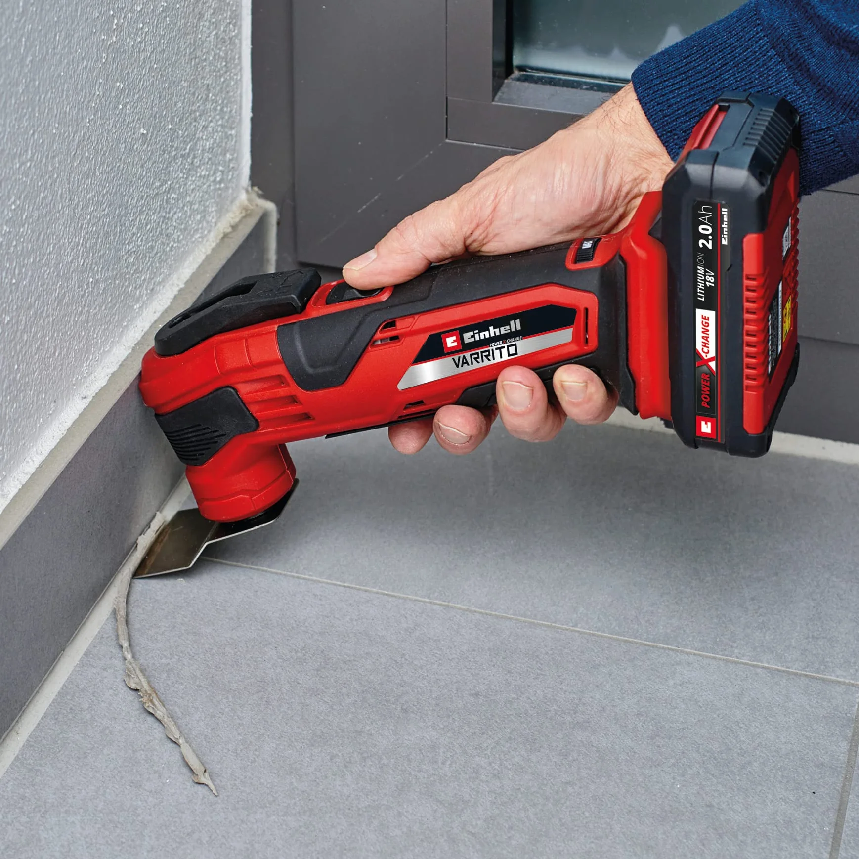 Einhell VARRITO Power X-Change Akku-Multifunktionswerkzeug 18 V Li-Ion 22000-40000 min-1