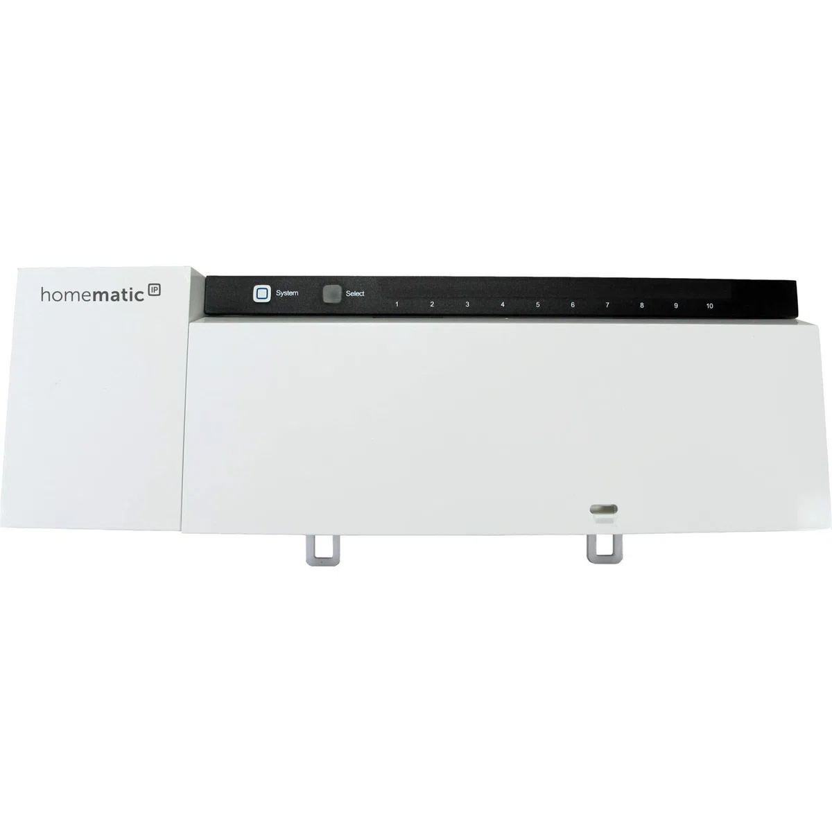 Homematic IP Fußbodenheizungscontroller – 10 Kanäle, 230 V, Smart Home, Digitale Steuerung Fußbodenheizung mit oder ohne App, Energie sparen, 142981A0