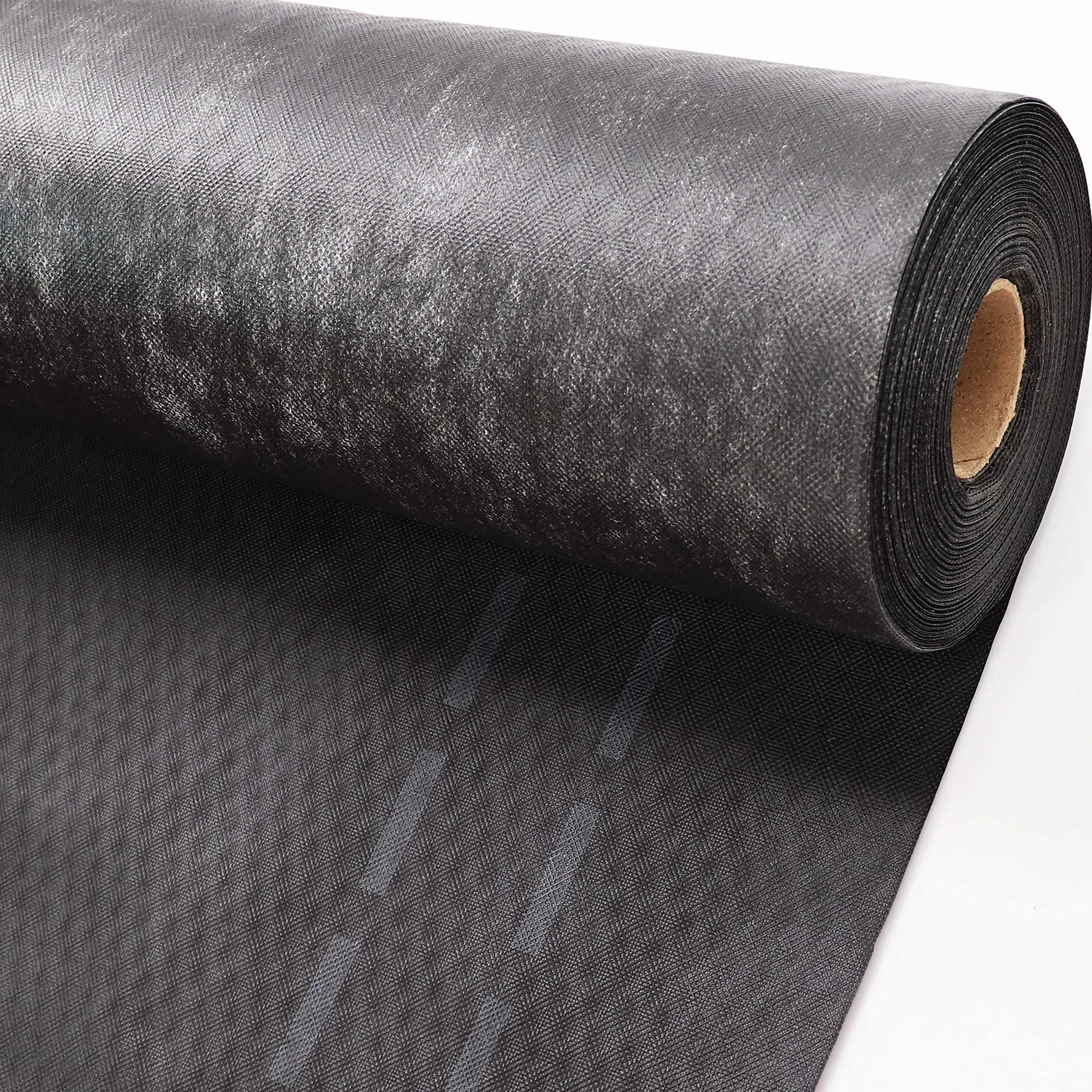 Hochwertige diffusionsoffene Unterspannbahn von Aquagart I 50m Schalungsbahn schwarz 130g/m² 1,5m breit SD-Wert: 0,02m I Dachfolie wasserdicht & atmungsaktiv I Dachbahn Dachpappe Dachunterspannbahn