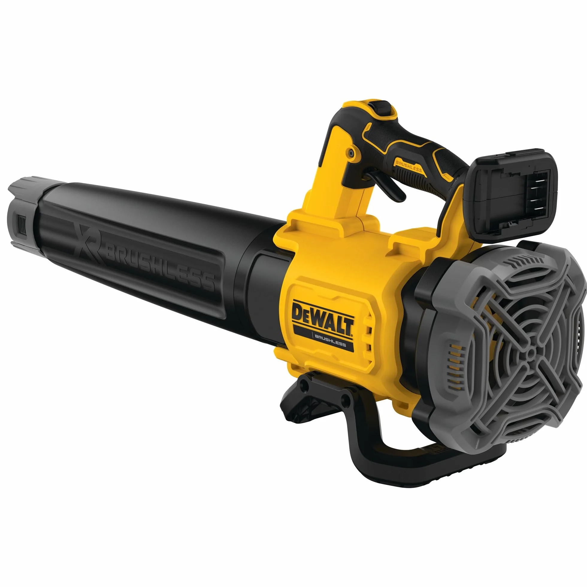 DEWALT 18V XR BÜRSTENLOSER LAUBBLÄSER MIT 12,7 M3/MIN LUFTVOLUMEN, 200 KM/H LUFTGESCHWINDIGKEIT, NUR GERÄT, DCMBL562N-XJ