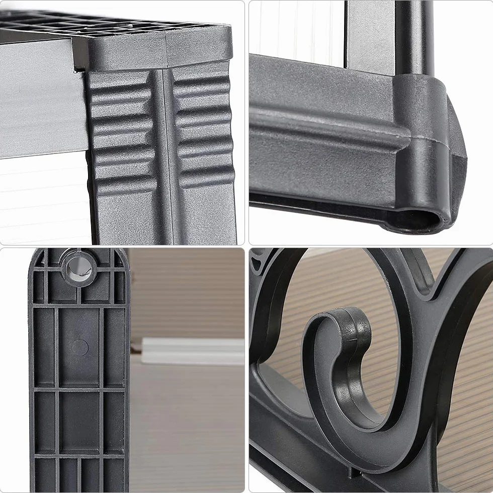 Vordach für Haustür,Aluminium-Vordach als Haustürvordach,Draußen Regendach,schützt vor Regen, Schnee und UV-Strahlen,Haustür Überdachung Haustürvordach,PP Halterung (Braun, 60x100 cm)