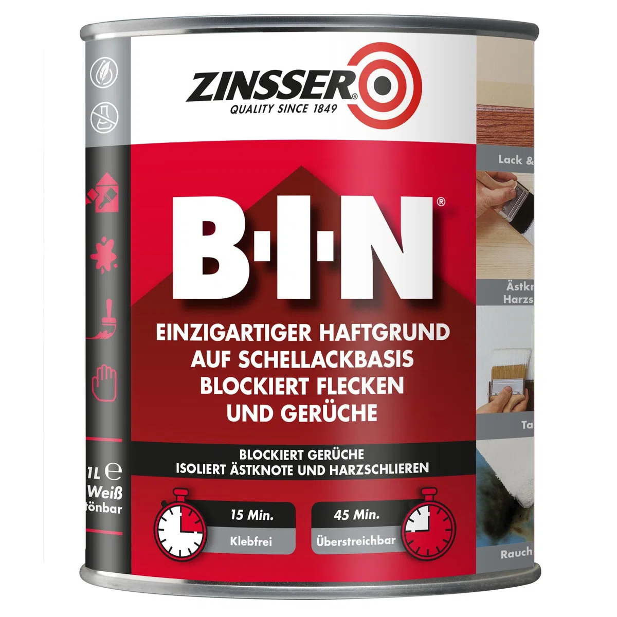 Zinsser® B-I-N Primer, 1 Litre
