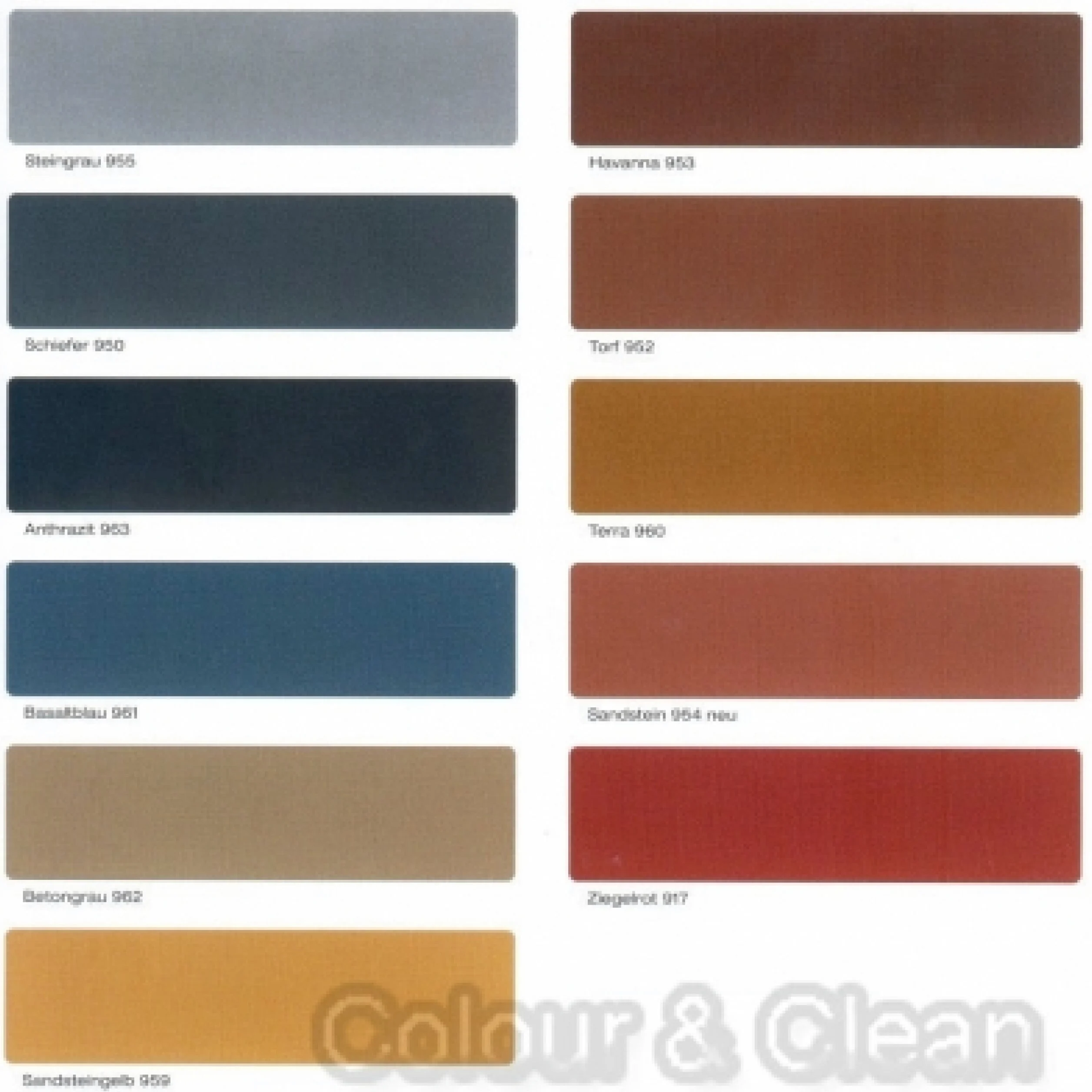 Pufas 10189 Dach und Sockelfarbe, Steingrau