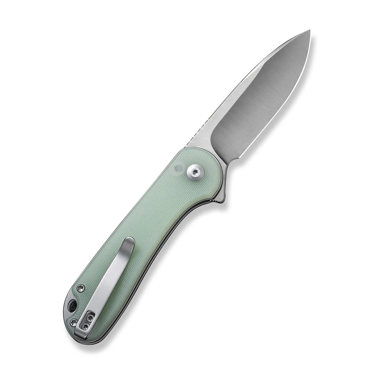CIVIVI Elementum II Klappmesser mit 7,51 cm Nitro-V-Klinge und naturfarbenem G-10-Griff, Outdoor-Messer mit Clip (C18062P-2)