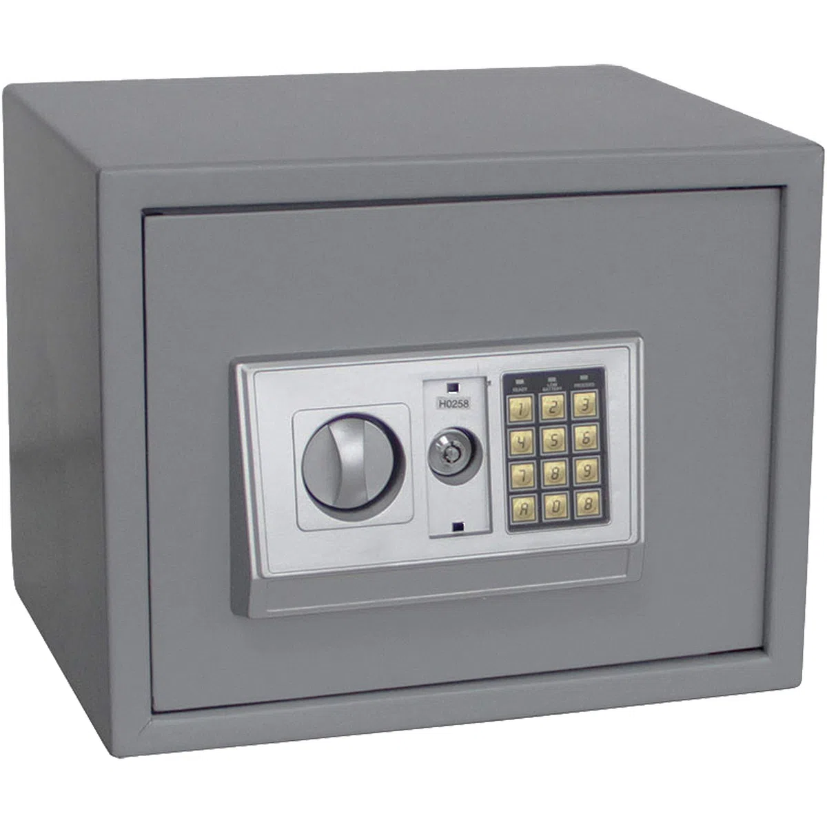 SAFE 3992 Tresor mit Zahlenschloss MIDI - Kleiner Tresor mit Zahlencode und Schlüssel - B 380 x T 300 x Höhe 300 mm 13 KG