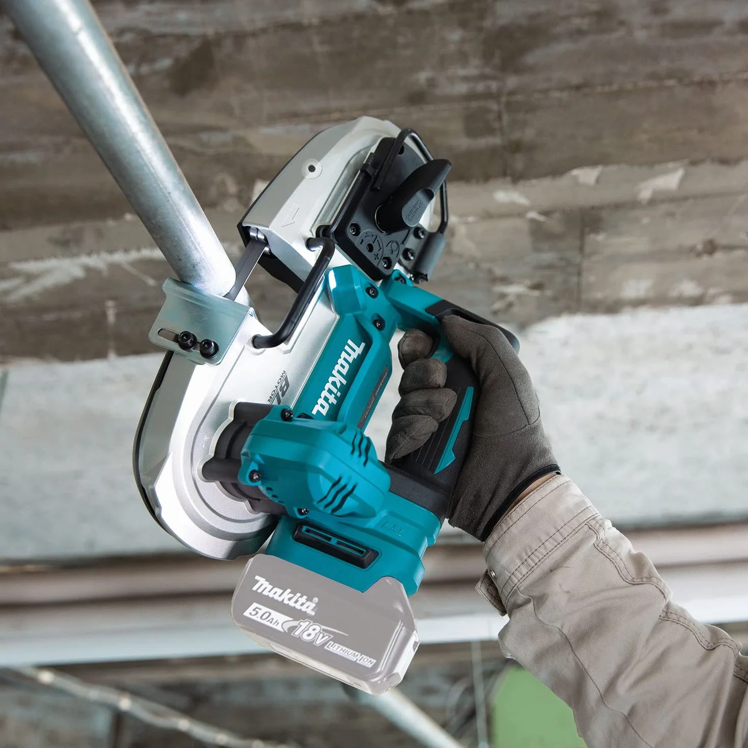 Makita DPB183Z Akku-Bandsäge 18 V (ohne Akku, ohne Ladegerät)