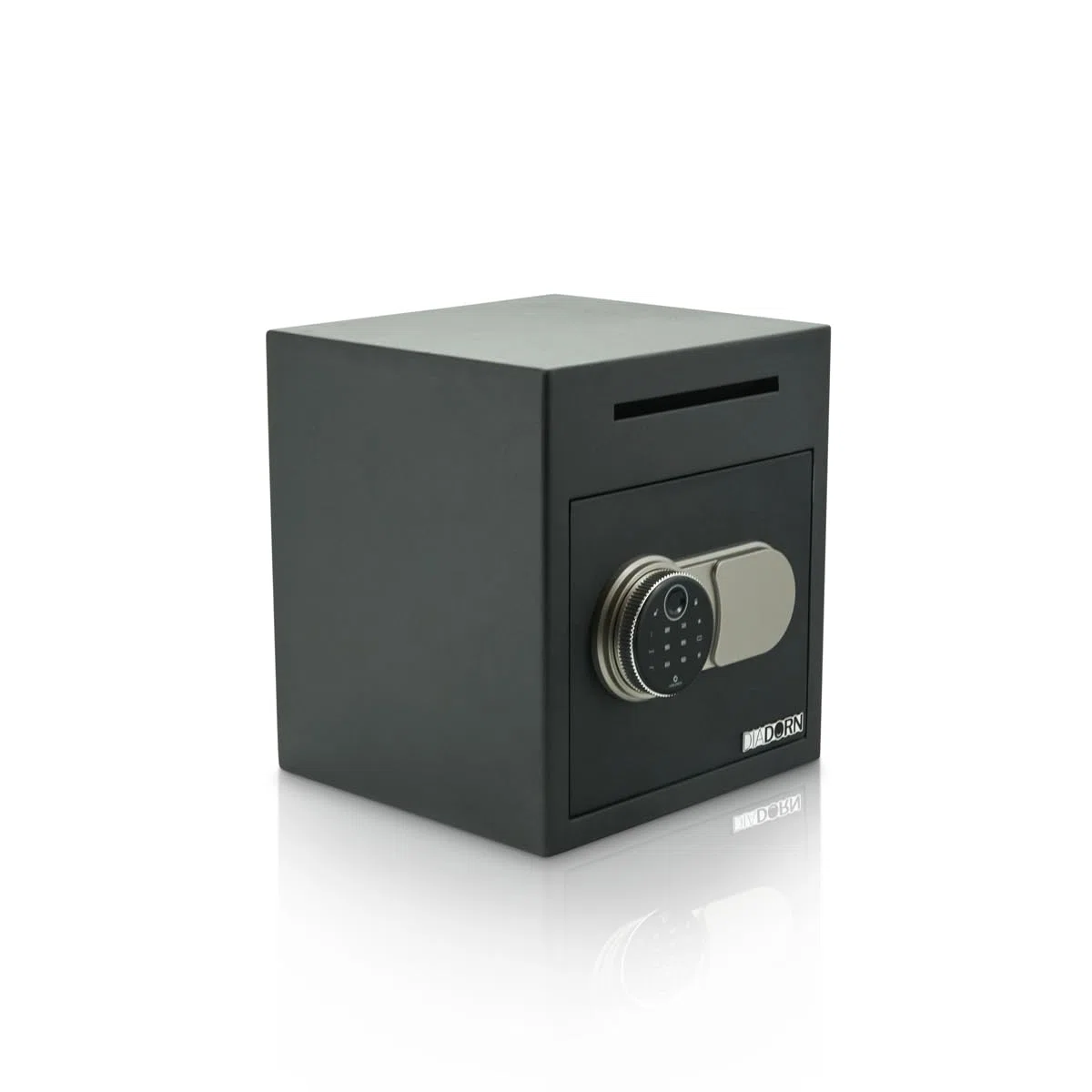 EINWURFTRESOR MIT FINGERPRINT PIN-CODE SCHLOSS | FINGERABDRUCK SCANNER | GASTRONOMIE