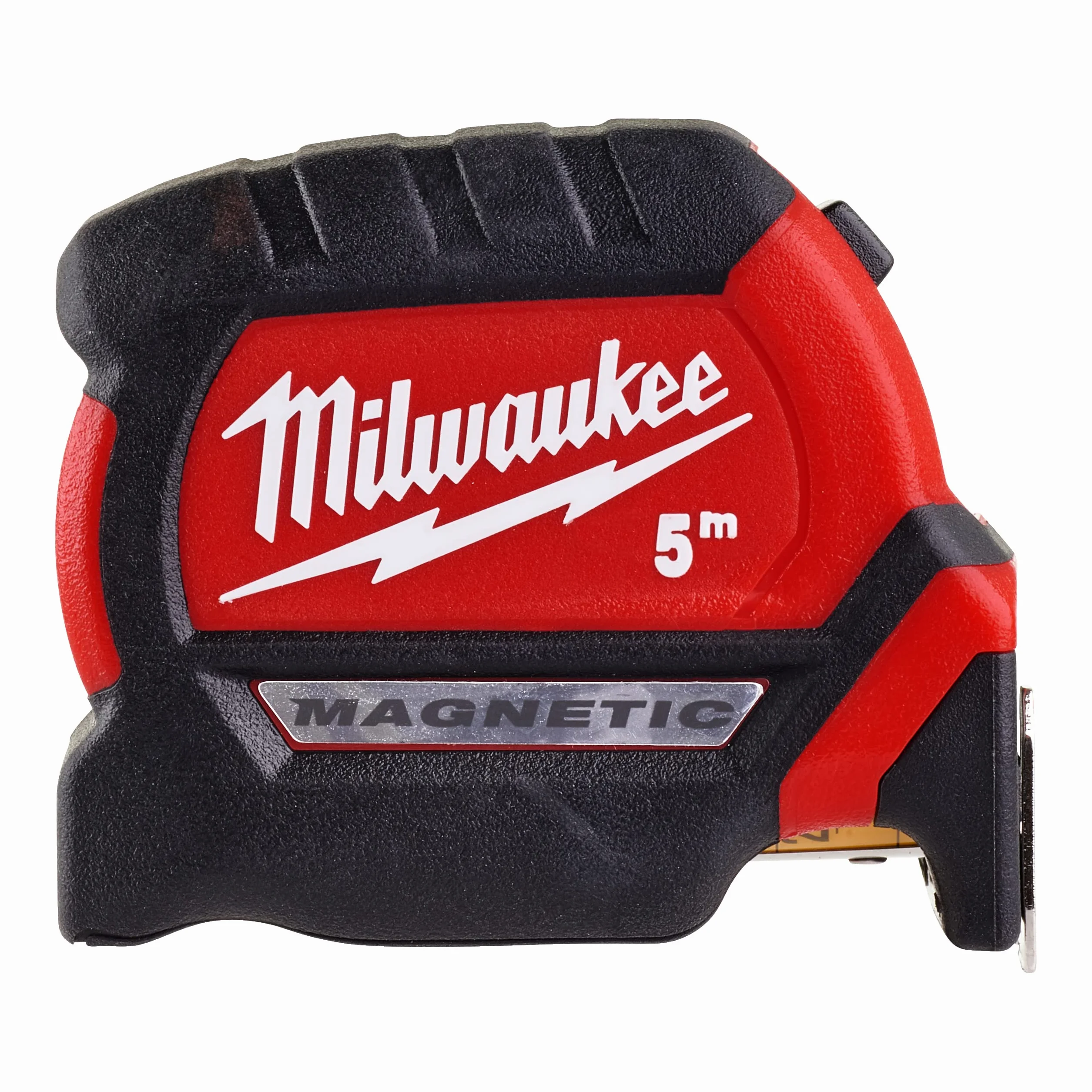 Milwaukee 4932464599 Magnetbandmaß 5/27, rot, Nur metrish
