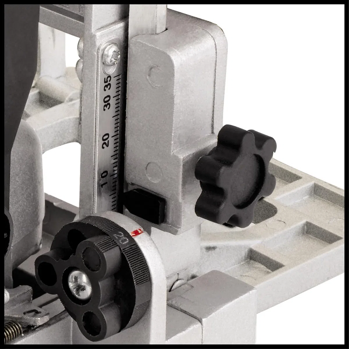 Einhell Flachdübelfräse TC-BJ 900 (860 W, 14 mm, Winkel- und Höheneinstellung, Staubfangsack)