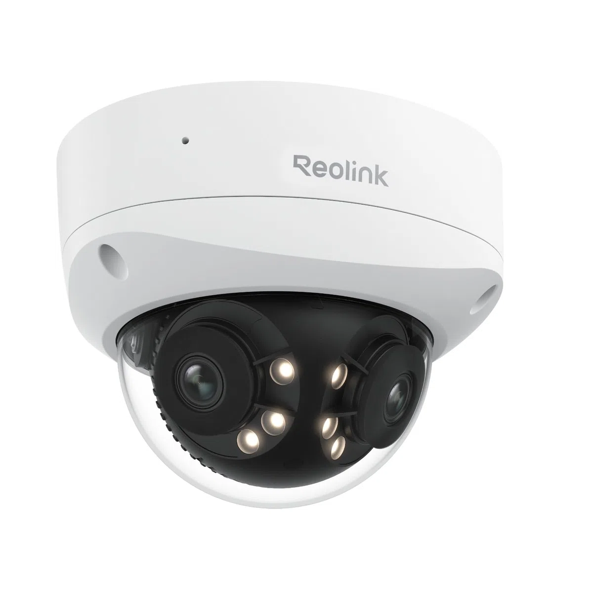 Reolink 16MP UHD 180° Panorama Dual-Objektiv Überwachungskamera, Bewegungsverfolgung, Farbnachtsicht, Spotlight, Smart-Erkennung & Alarme, Zwei-Wege-Audio, IK10 Vandalismussicher, IP67, Duo 3V PoE