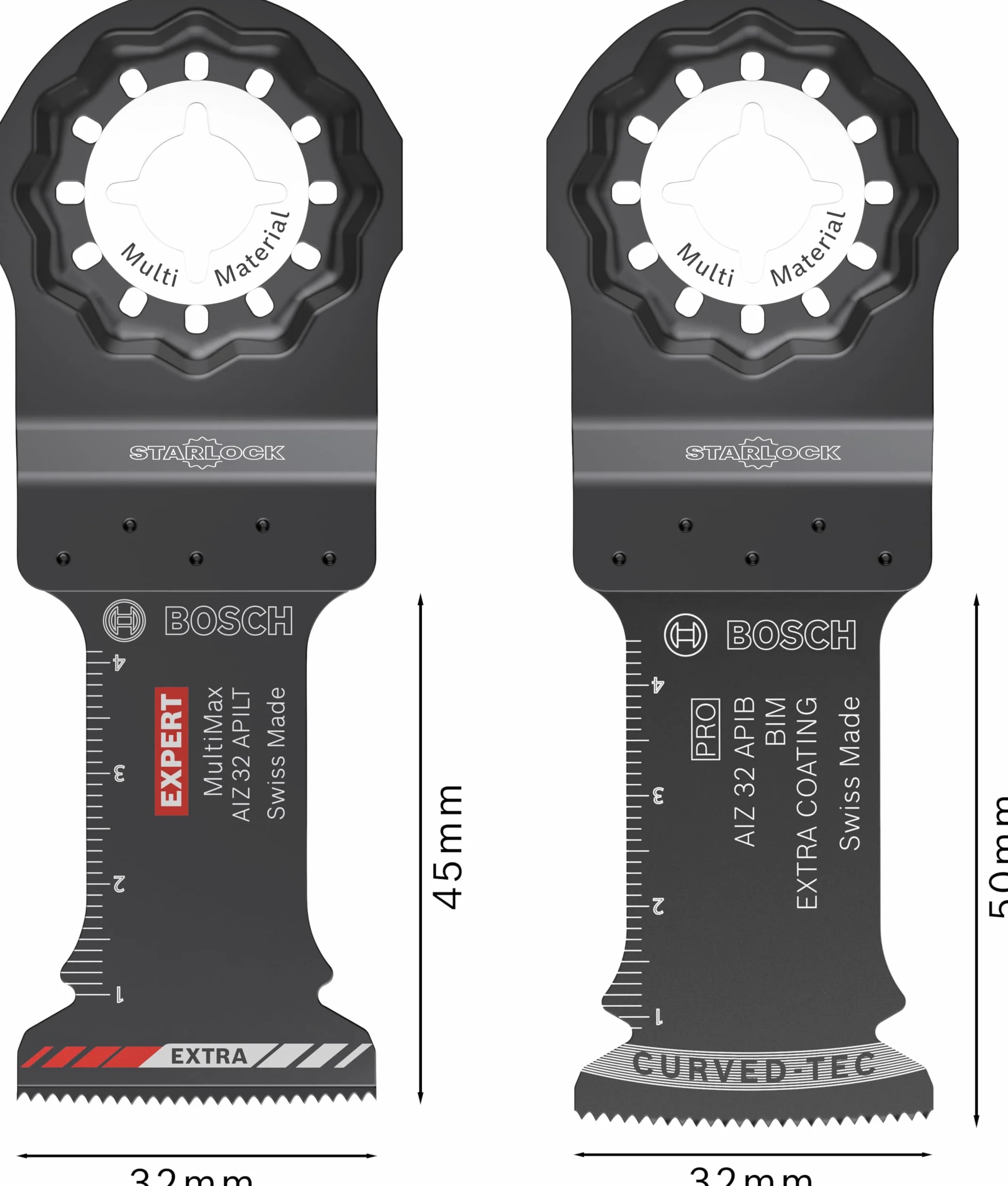 Bosch 11x PRO AIZ 32 APIB Promo-Set (für Holz mit Nägeln, Faserkunststoffe GFK, CFK, Ø mm, Professional Zubehör Multifunktionswerkzeug)