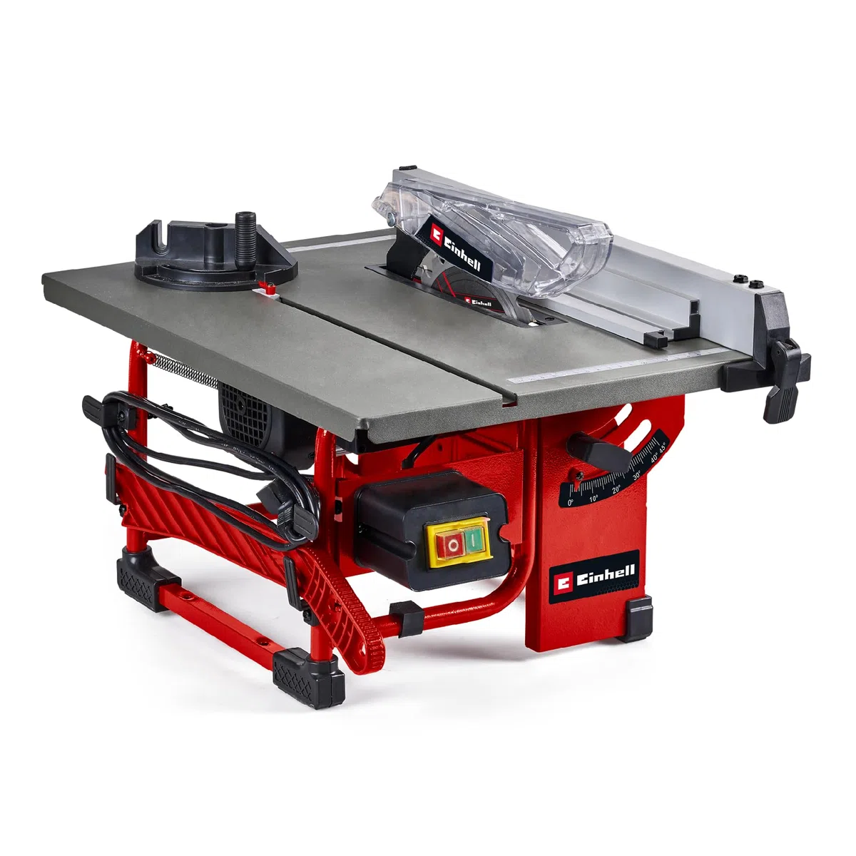 Einhell Tischkreissäge TC-TS 8 I (800 Watt, 45 mm Schnitthöhe, Ø 200 mm Sägeblatt, Winkelanschlag, Parallelanschlag, Absauganschluss, inkl. HW/TCT-Sägeblatt)