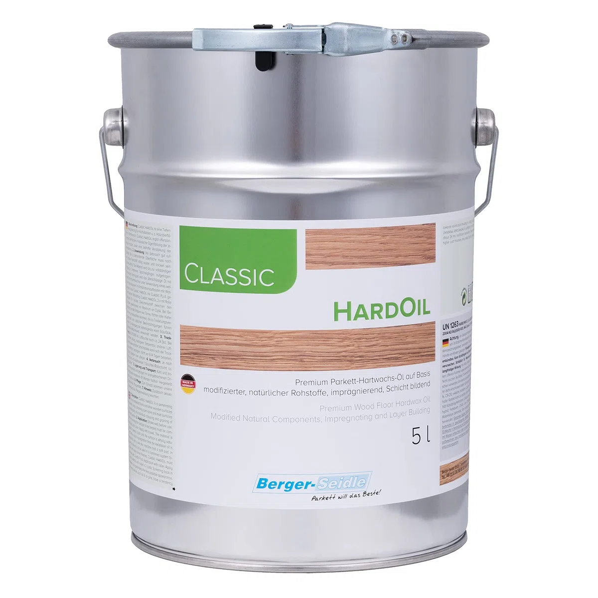 Berger-Seidle Classic Hardoil, Tiefenimprägnierung, Imprägnieröl für Parkett und Holzböden