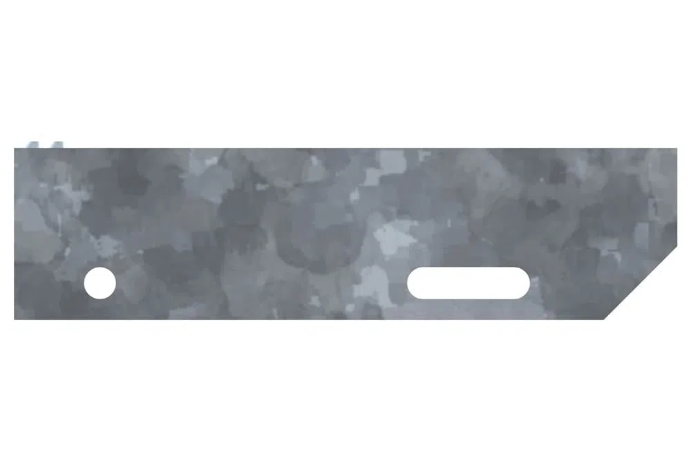 Fenau – 1200 x 270 mm - Gitterrost-Stufe (R11) XSL, MW: 30/10 mm, verzinkt, Stahl-Treppenstufe nach DIN-Norm, Fluchttreppen geeignet, Anti-Rutsch-Wirkung