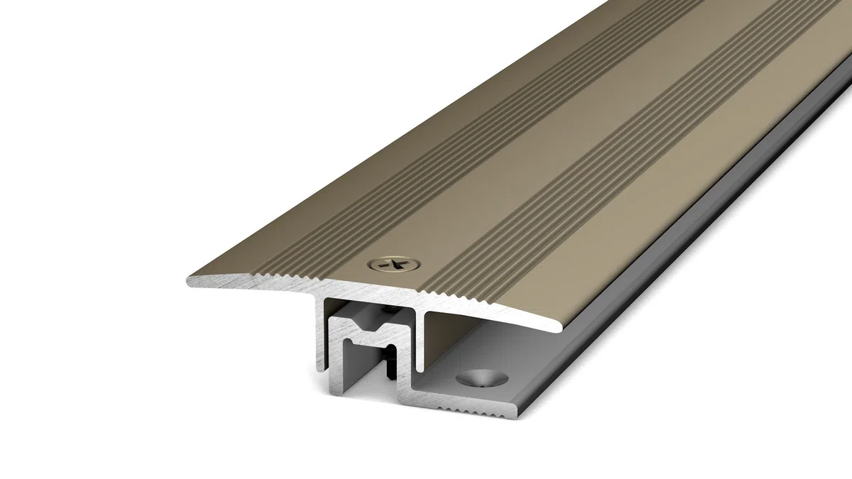 Prinz PS400 PEP Übergangsprofil Nr. 415, 36mm/270cm Havanna/edelstahloptik matt (neue Bezeichnung)