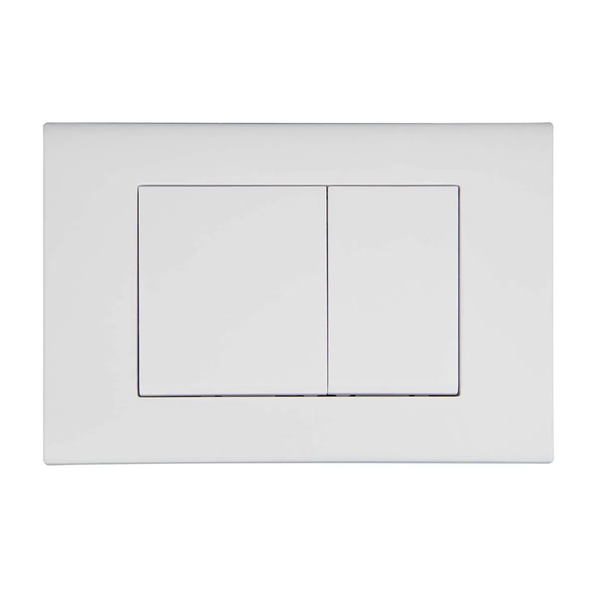 Geberit Duofix Sigma Delta BASIC Drückerplatte Betätigungsplatte 2 Mengenspülung Weiß Matt