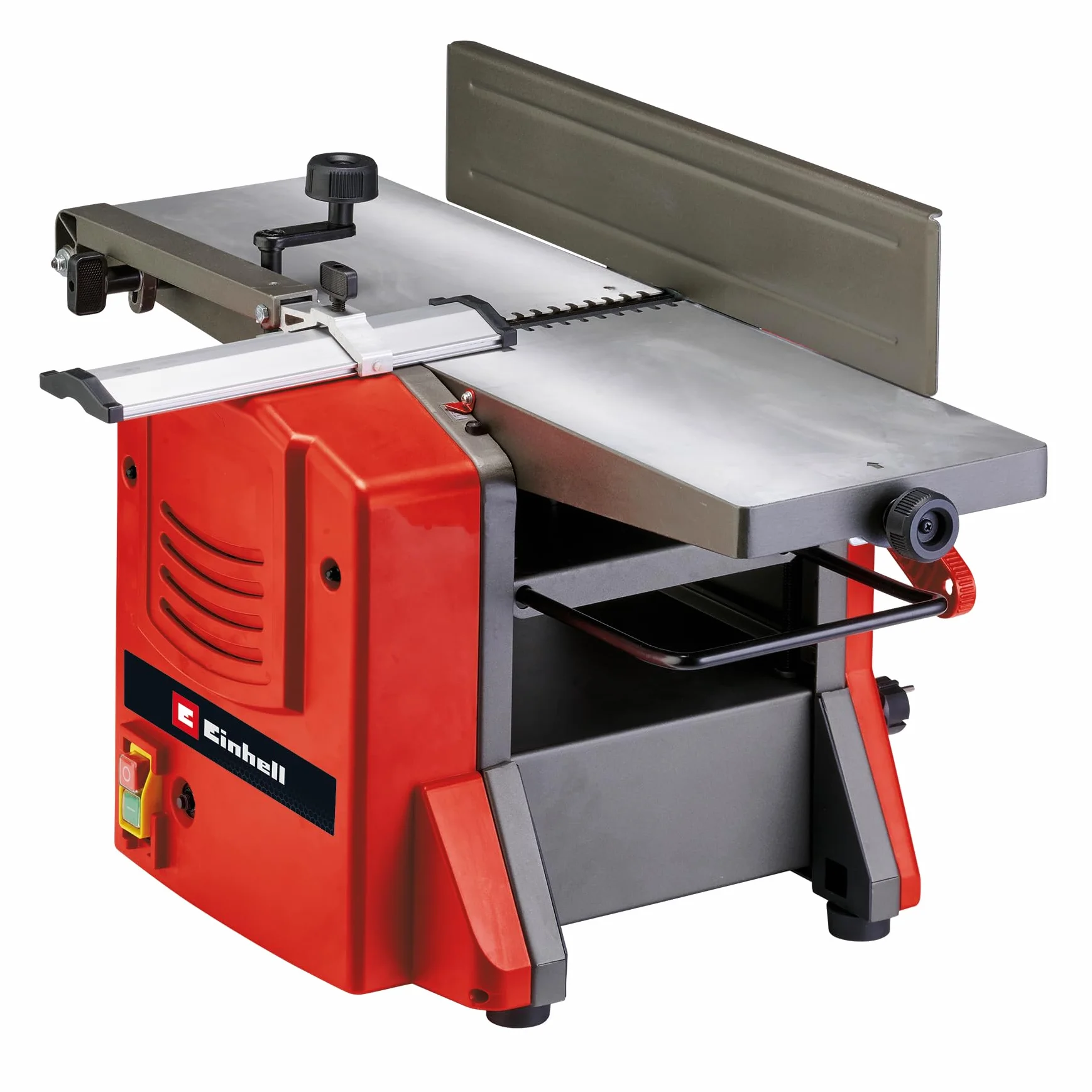 Einhell Stationäre Hobelmaschine TC-SP 204/2 (1500 W, 9000 min-1, 204 mm Hobelbreite, stabile Konstruktion zum Dickenhobeln und Abrichten, ausziehbarer Ausgabebügel)
