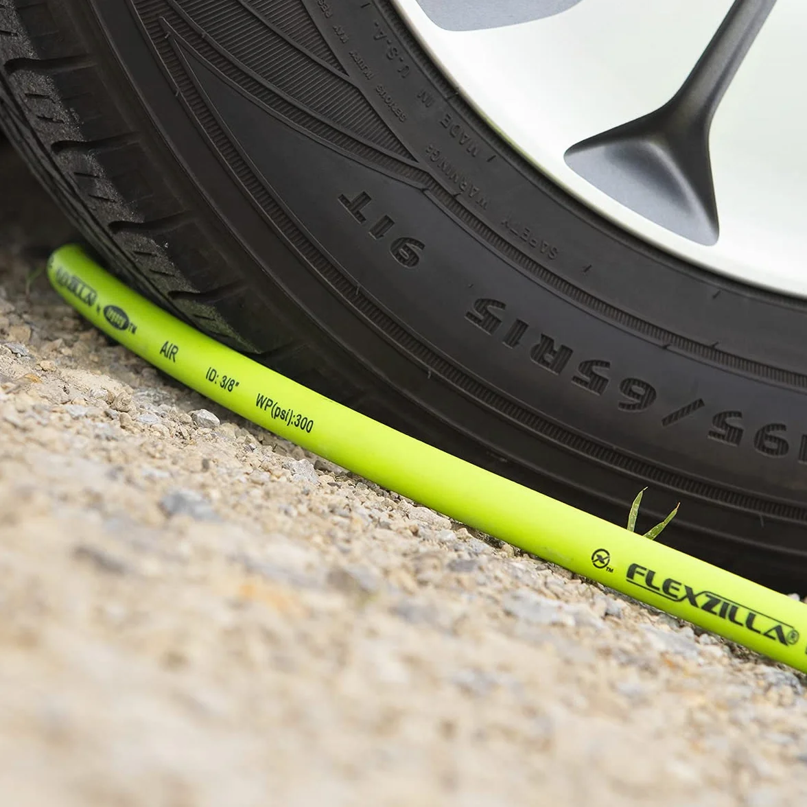 Legacy Flexzilla 3/8 by 50 Zilla grün Air Schlauch mit 1/4 Enden, HFZ12100YW4