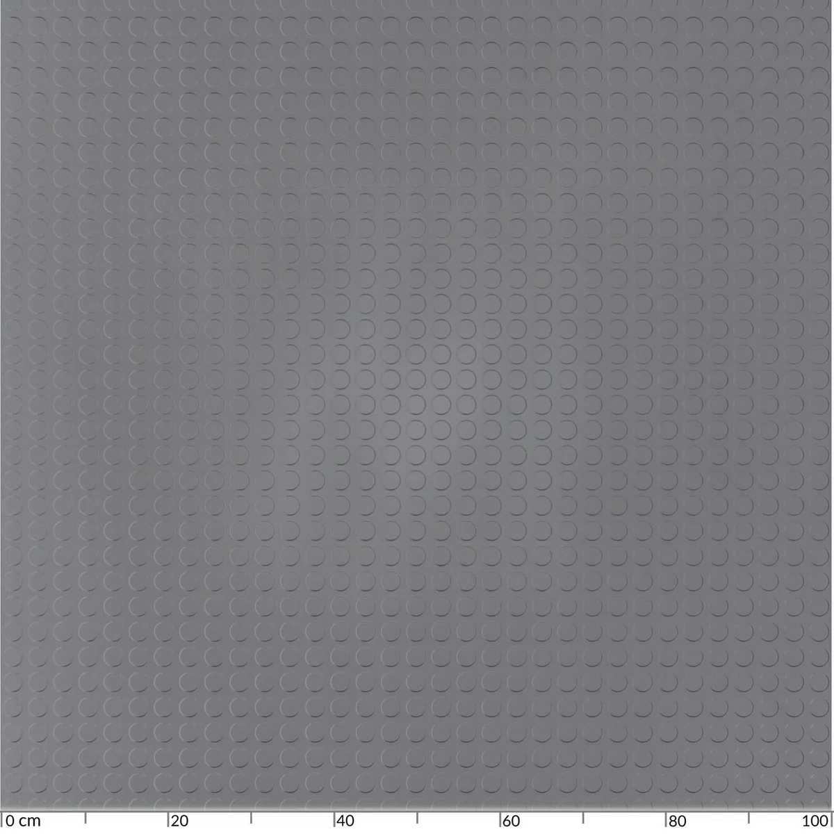 ANRO Gummimatte Noppenmatte Meterware 3mm Gummiläufer Noppen Bodenmatte als Werkstattboden, Antirutschmatte, Werkbank Auflage, Gummi Matte für Anhänger, Keller, Garage TPE Grau 140 x 100cm