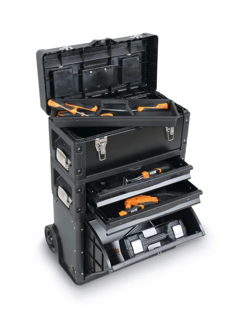 Beta BW C43 Werkzeugtrolley mit drei stapelbaren Modulen