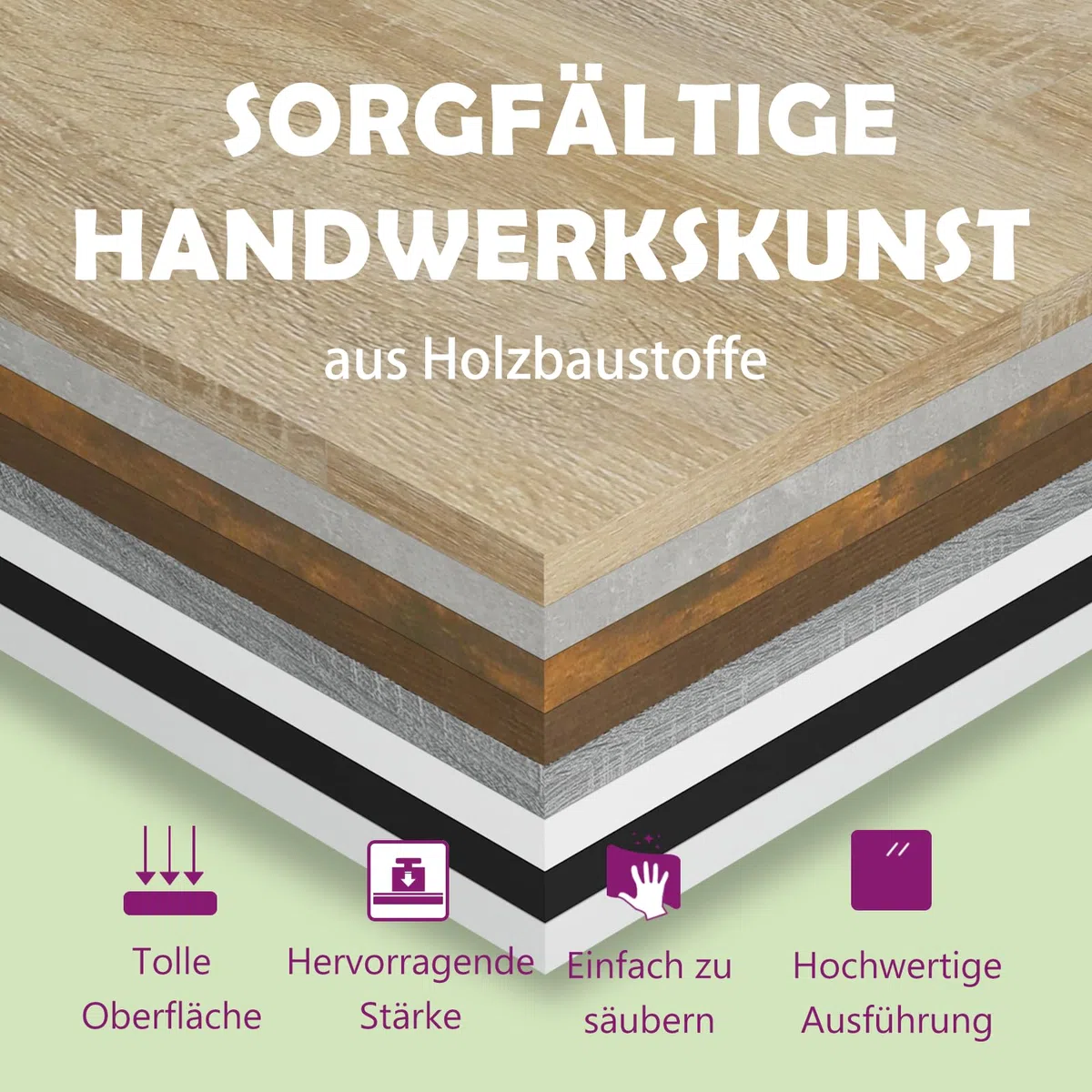 vidaXL Wandschrank Hängeschrank Lagerschrank Bücherschrank Schrank Aufbewahrungsschrank Wohnzimmer Schlafzimmer Weiß 60x31x70cm Holzwerkstoff