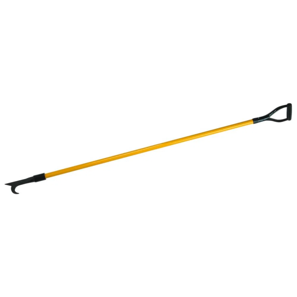 Dönges Einreißhaken mit Nupla-Glasfaserstiel, D-Griff, 244 cm, 30 mm (Nupla Aufreißhaken)