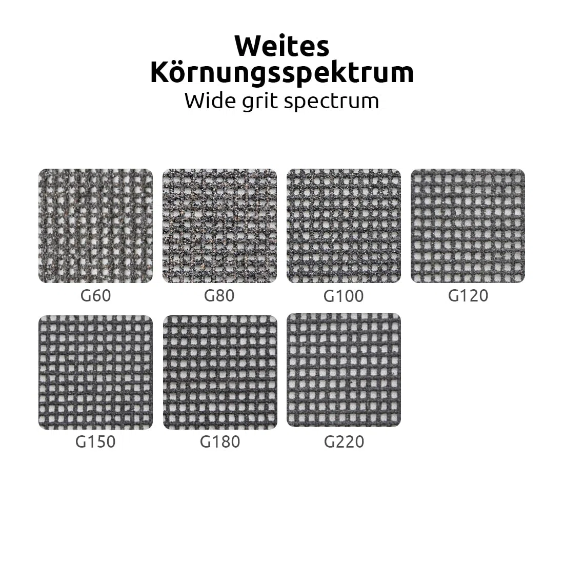 Spider Schleifgitter, 406 mm, f. Einscheibenmaschinen, Siliciumcarbid (20 Stk.) K80