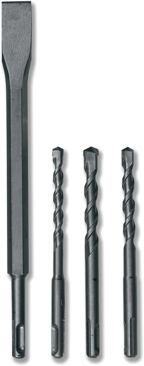 Einhell Bohrhammer TC-RH 620 4F Kit (620 W, pneumatisches Schlagwerk, 2,2 J Schlagstärke, Hammerbohren, Bohren, Meißeln mit & ohne Fixierung, SDS-Plus, Dauerlaufarretierung)
