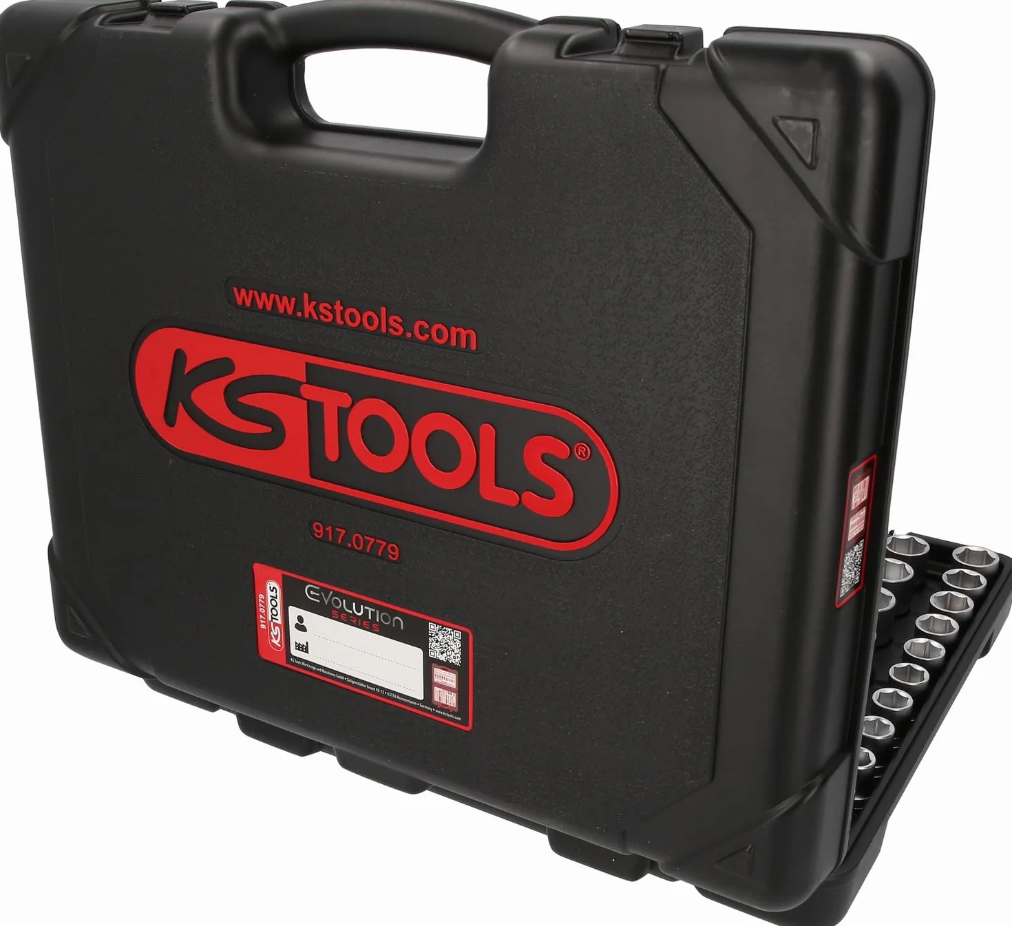 KS Tools 917.0779 1/4"+3/8"+1/2" Steckschlüssel-Satz, 179-tlg
