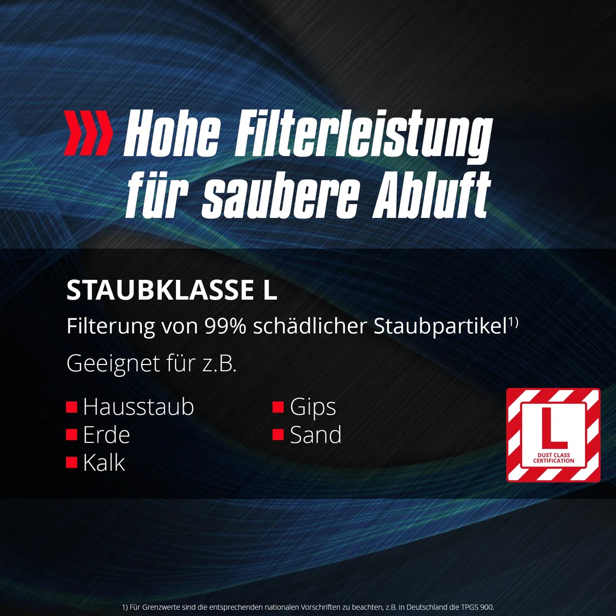 Einhell Professional Akku-Nass-Trockensauger TP-VC 18/10 Li BL L-Solo Power X-Change 18 V Brushless 10 L
