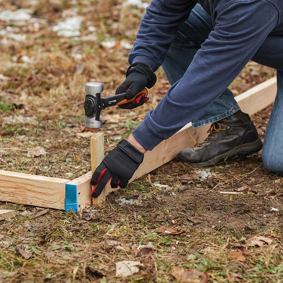Fiskars IsoCore Vorschlaghammer für Abbruch und Fahren, mit Stoßdämpfung, 1,8 kg, 35,6 cm