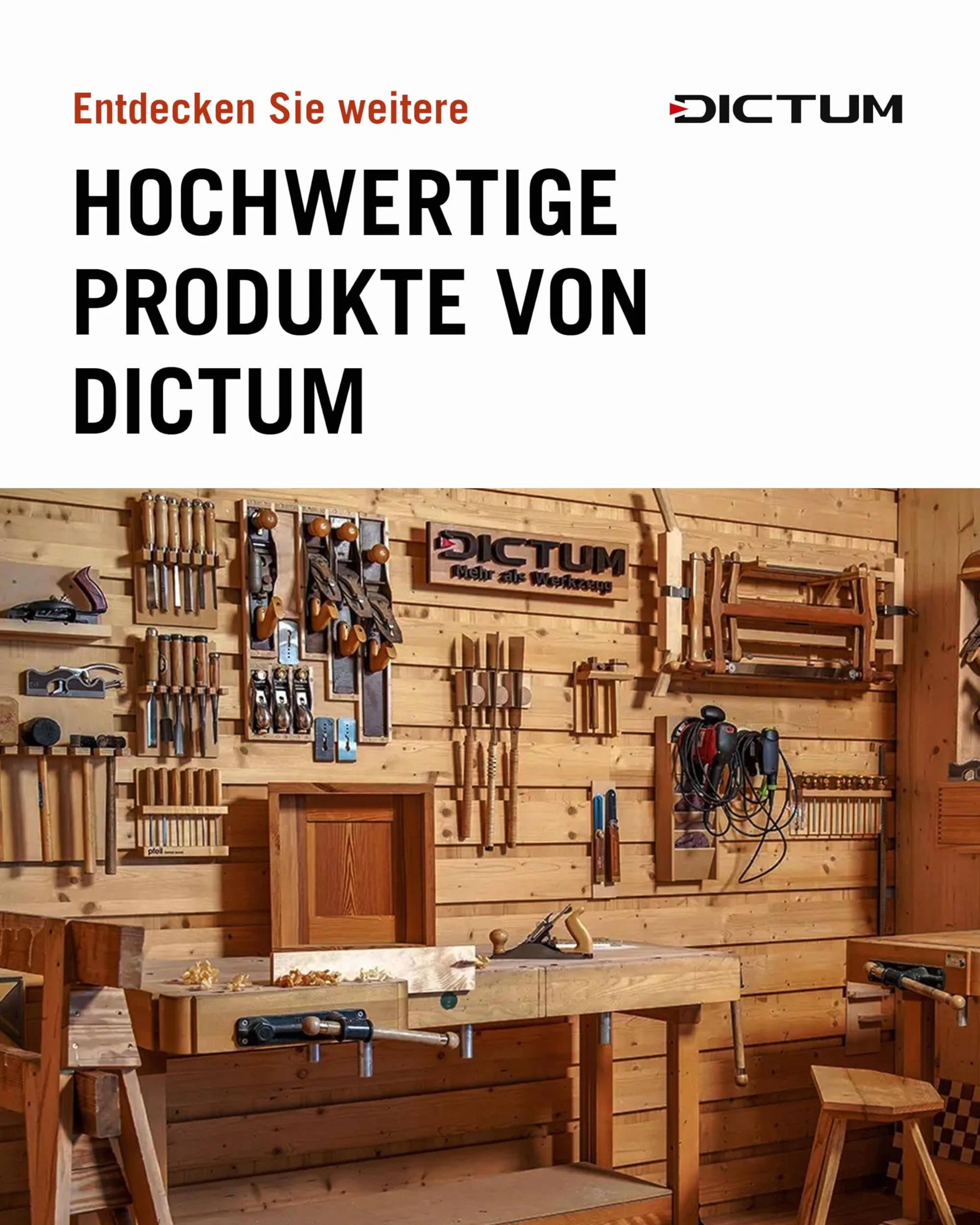 DICTUM Streichmaß Holz – Präzises Streichmass mit Metallschaft & Rundmesser | Anreißwerkzeug für Holz mit Skala, Messinganschlag & ergonomischem Griff