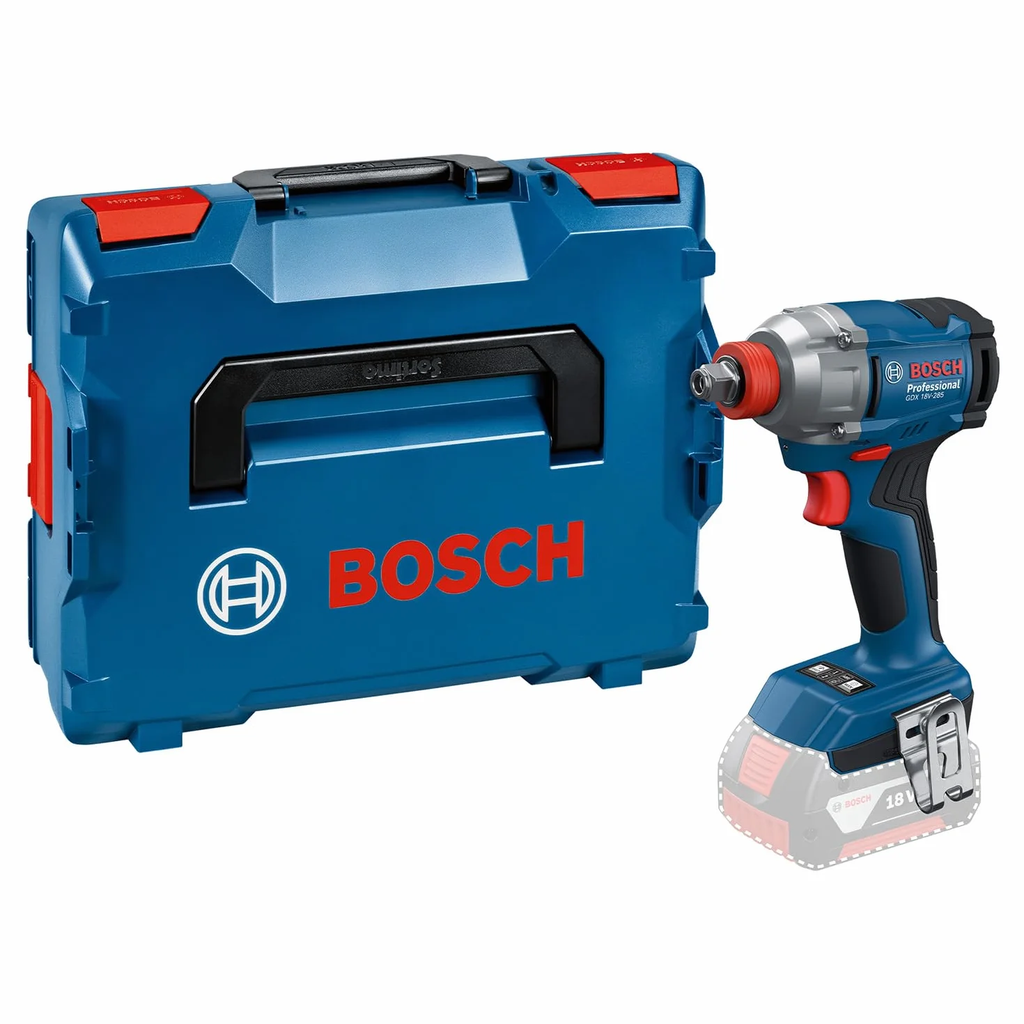 Bosch Professional 18V System Akku-Drehschlagschrauber GDX 18V-285 (inkl. L-BOXX)