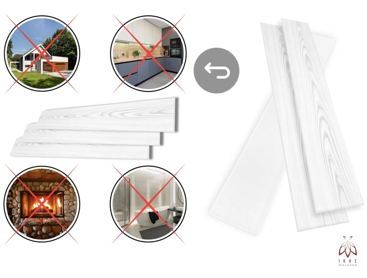 Eurodeco 20m² / 120 Stück Deckenplatten Deckenpaneele Deckenverkleidung Holzoptik Holzimitat Polystyrol XPS Imitat Wandpaneelen P02 Styropor 100x16,7cm Wärmespeichernd
