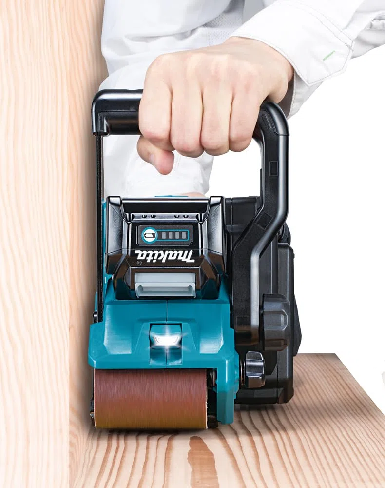 Makita BS001GZ01 Bürstenloser Bandschleifer, 40 V, Li-Ion, XGT, Lieferung in einem Makpac-Etui, Batterien und Ladegerät nicht im Lieferumfang enthalten