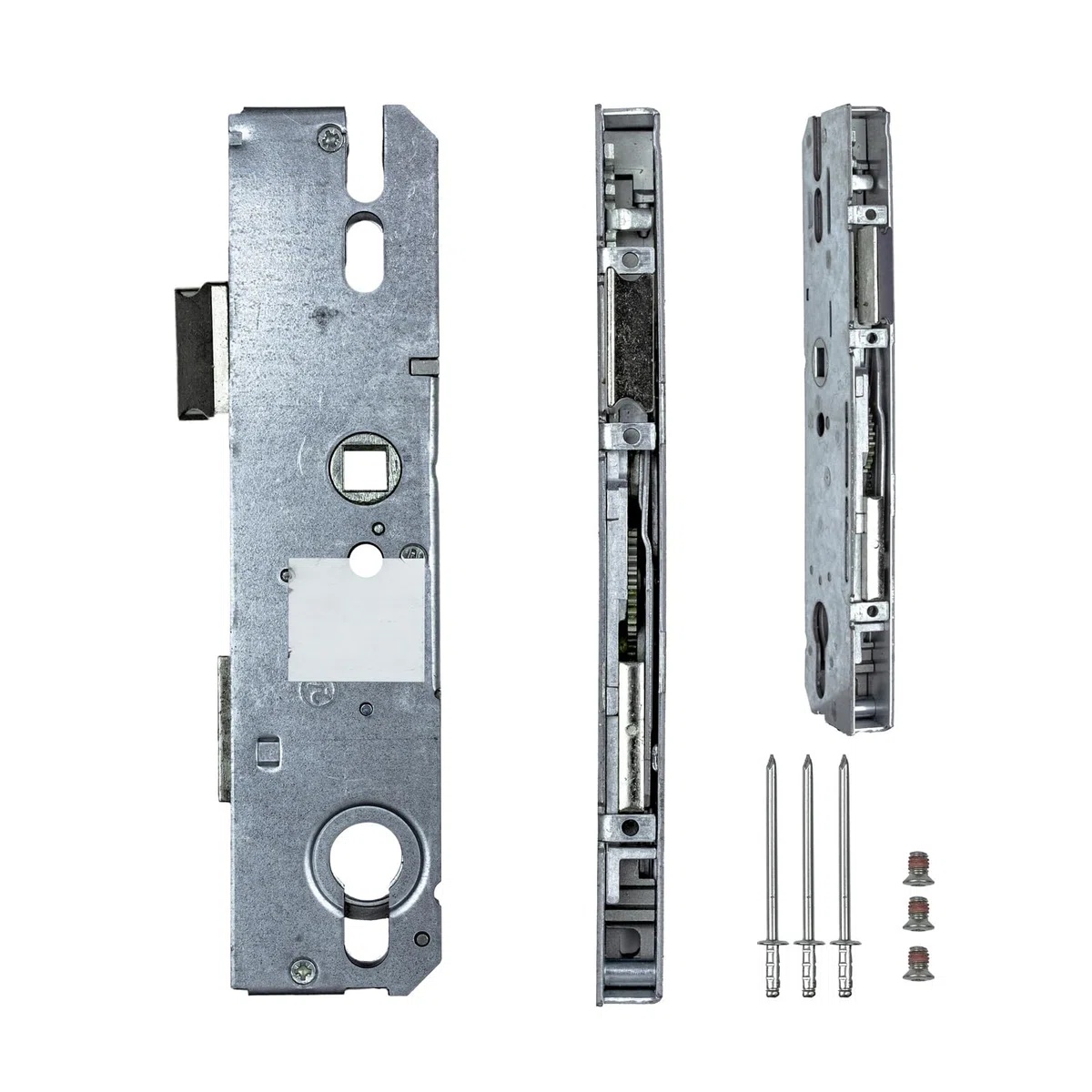 KFV Reparaturschloss 8250 | Einsteckschloss Renovierungsschloss für Mehrfachverriegelungen - Schlosskasten zur Reparatur oder Instandsetzung | Entfernung 92 mm, Dornmaß 35 mm