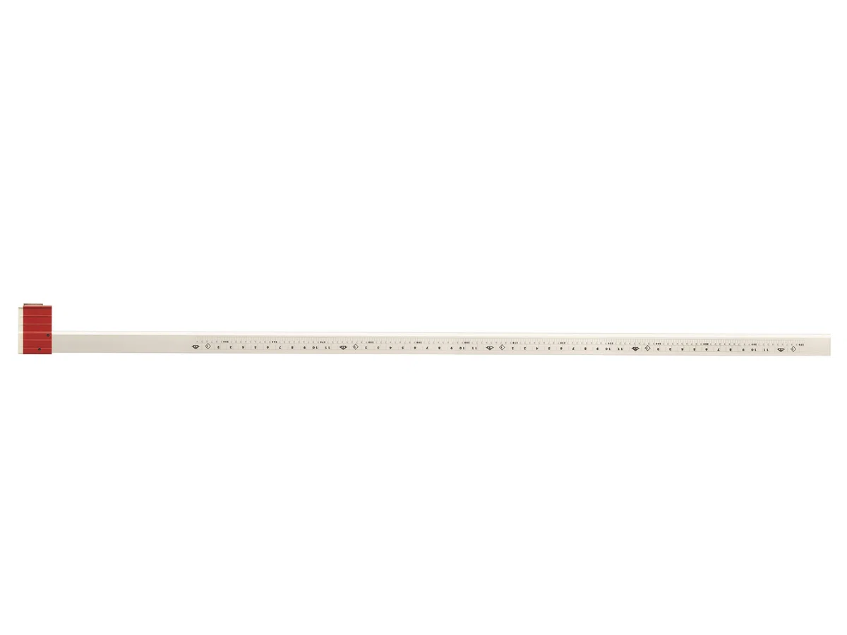 STABILA Teleskop-Wasserwaage Type 106 T, 183 – 315 cm, mit Abstandhaltern