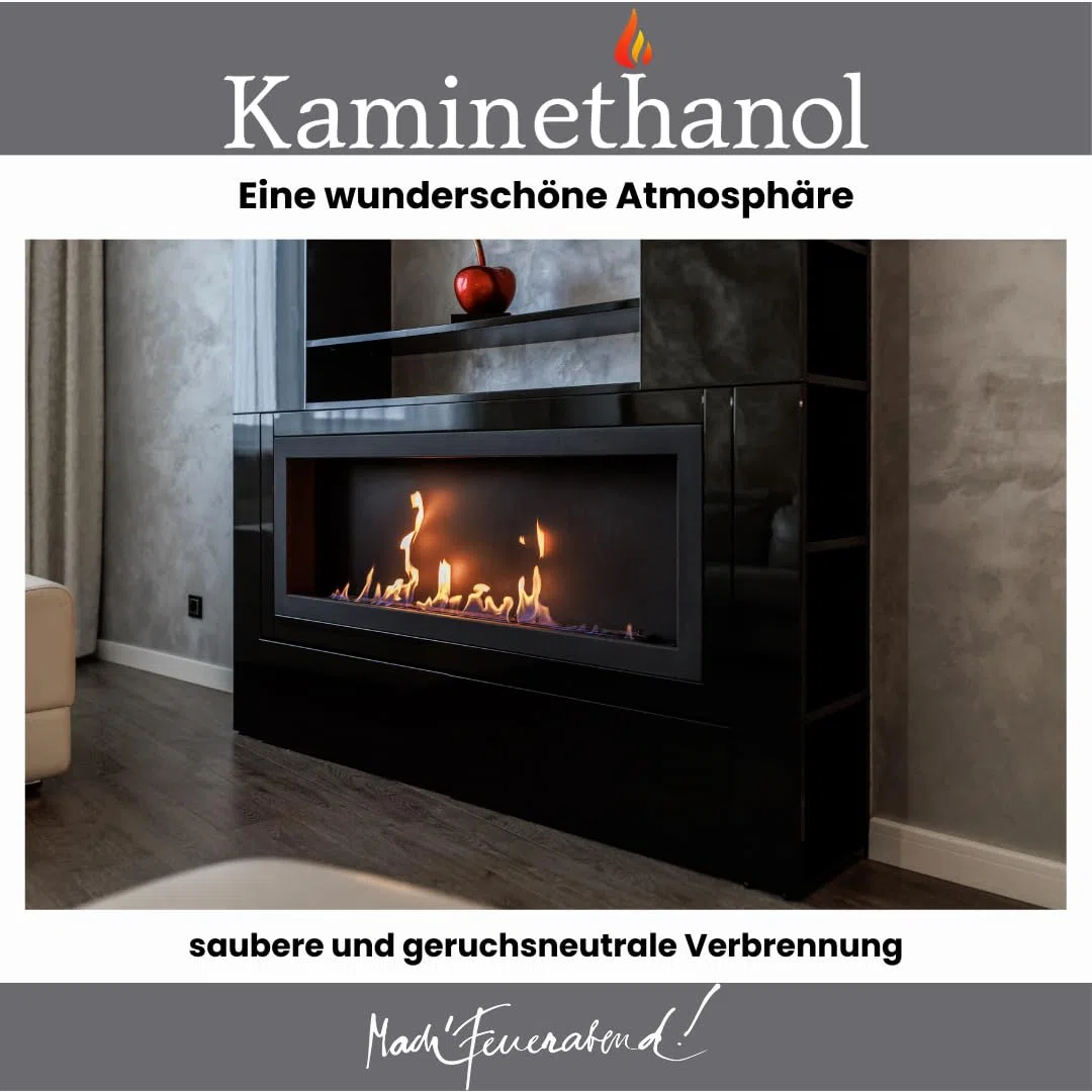 Icking Bioethanol 96,6% 30 Liter (3 x 10 L) | Premium Qualität - direkt vom Hersteller für Ethanol Kamine, Alkohol-Brenner, Terrasenfeuer, Raumfeuer und Gartenfackeln