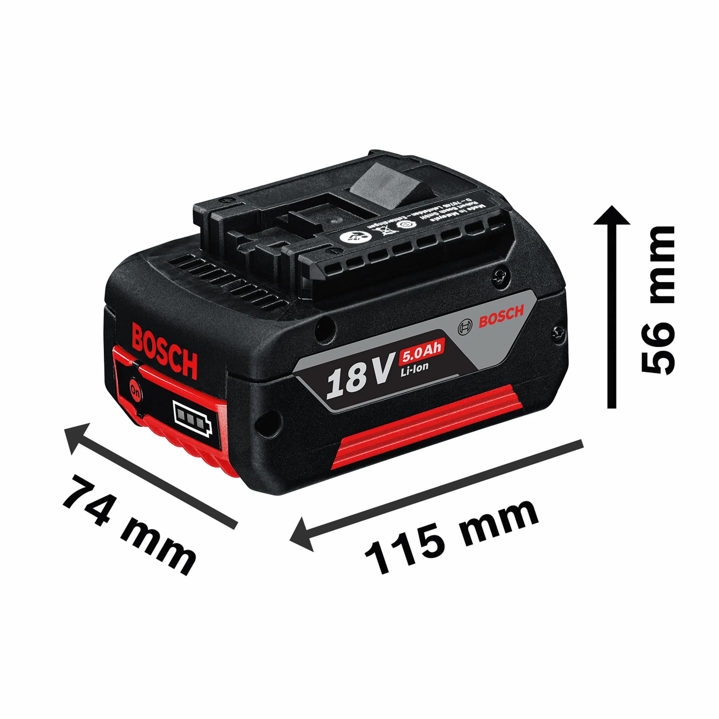Bosch Professional GBA 18V 5.0Ah Akku 18V System