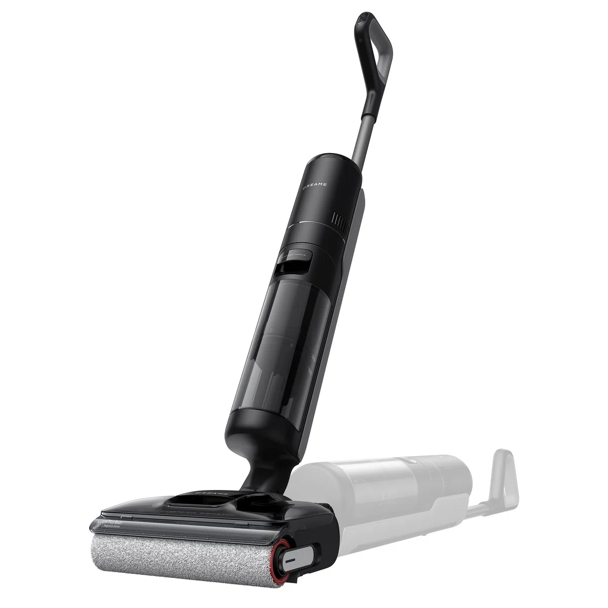 dreame H12 Pro FlexReach Nass- und Trockensauger, Flaches 180°-Design, Trocknung in 5 Minuten, 18.000 Pa Saugkraft, 90 °C Heißwäsche, Doppel-Kantenreinigung, Reinigung in 50 Minuten