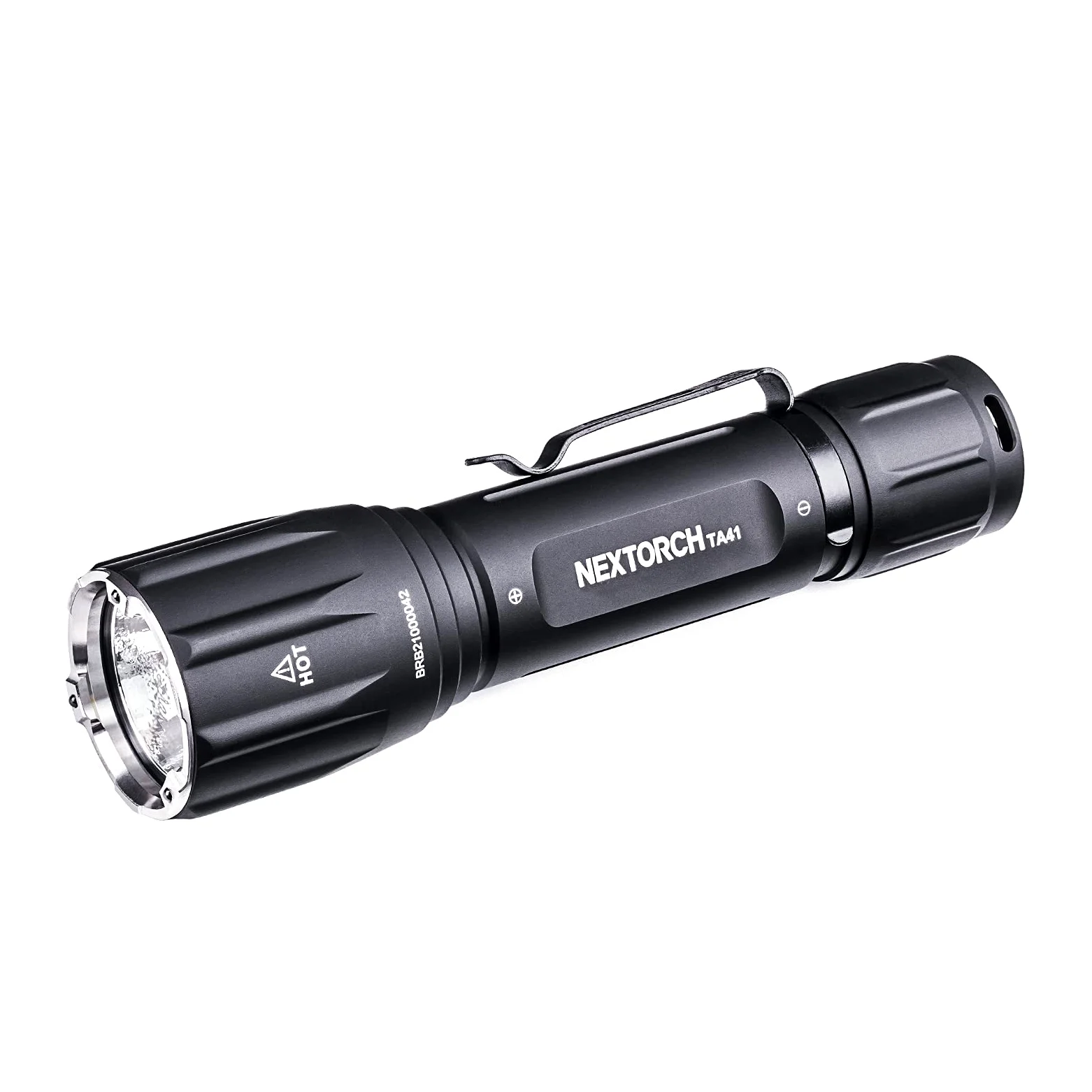 NEXTORCH TA41set Taktische LED-Taschenlampe mit Halterung und Kabelschalter im Spar-Set. Inklusive Akku!